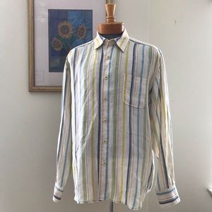 Tommy Bahama Relax Linen Striped Shirt